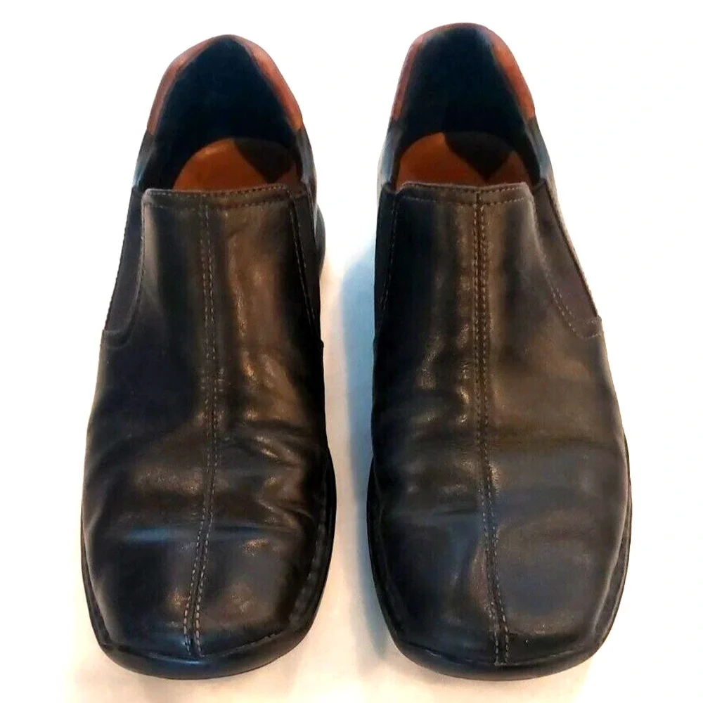 Cole Haan‎ Zeno Slip On Leather Loafers C02934 - Black 9.5 M EUC